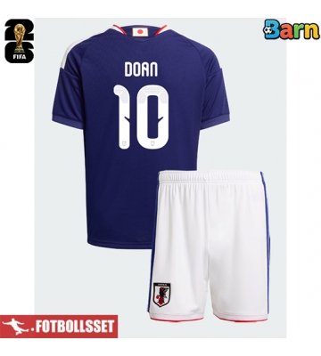 Japan Ritsu Doan #10 Hemmatröja Barn VM 2026 Kortärmad (+ Korta byxor)